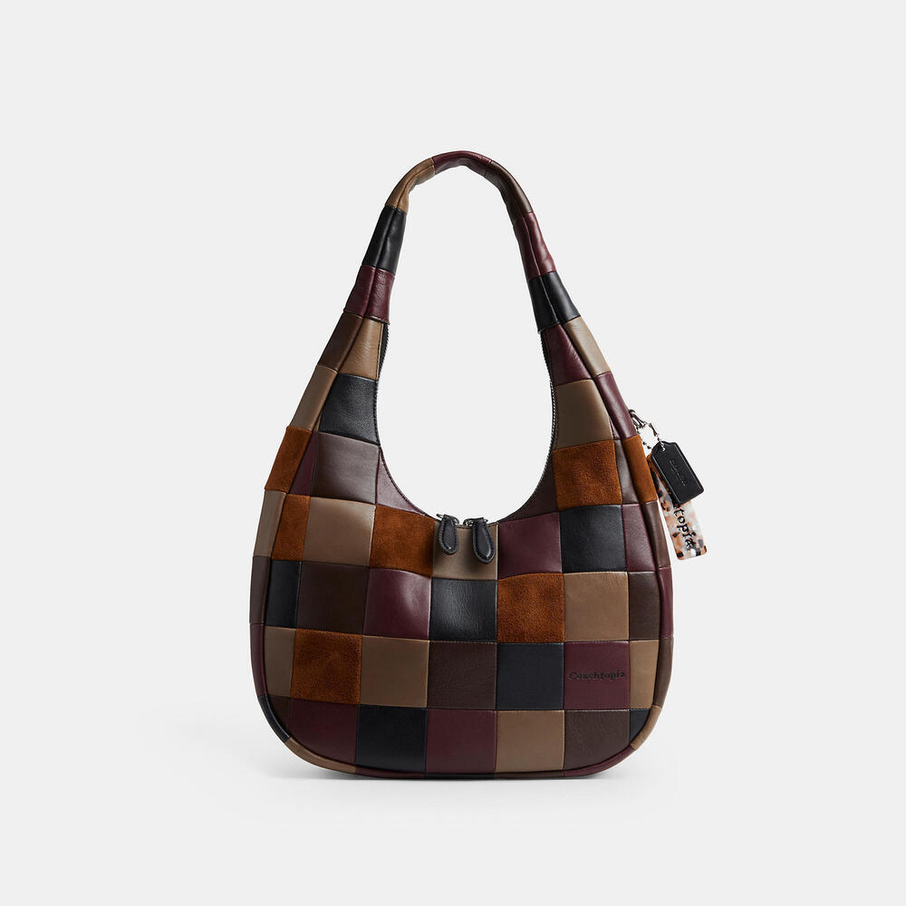 Coachtopia Alter/Ego Crescent Shoulder Bag In Upcrafted Suede And Leather- NWOT